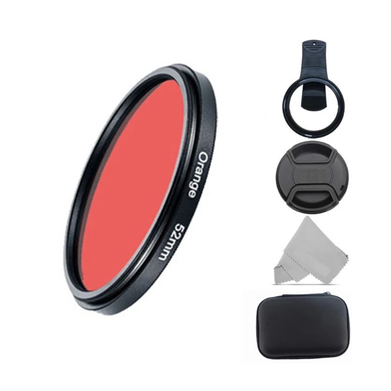 Коралловый объектив для телефона смартфона камеры рифа желтый/оранжевый/Macro-/CPL-