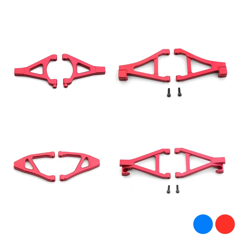 

Metal Front Rear Upper Lower Suspension Arm Set 7031 7032 For 1/16 Traxxas Slash RC Car Upgrade Parts Accessories