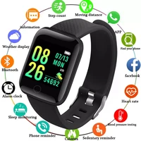 smart digital connected watch with call reminder step count heart rate monitoring for kids men women smart watch hodinky relojes