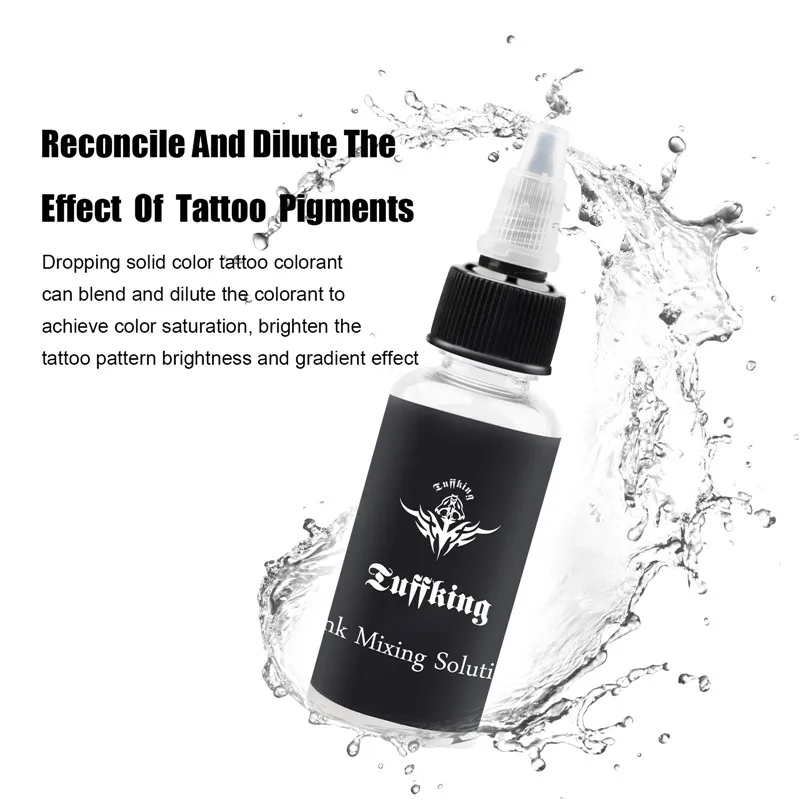 30ml Tattoo Ink Colorant Blender Diluent Thinner Color Enhan