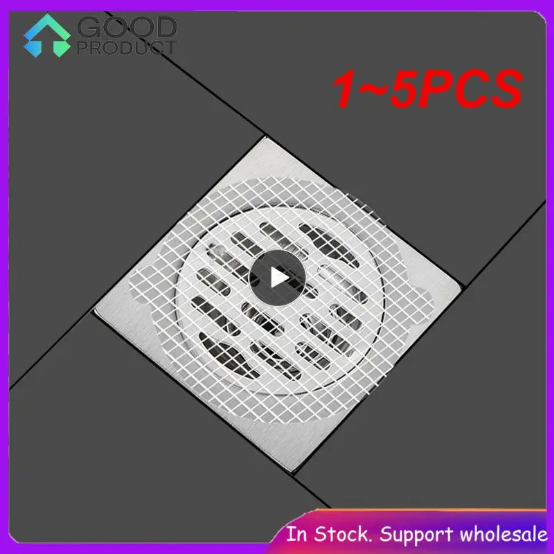 

1-5 шт., одноразовые наклейки для слива волос