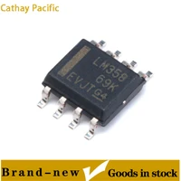10pcs lm358dr sop 8 operational amplifier lm358p sop 8 lm358dt smd ic chip new spot