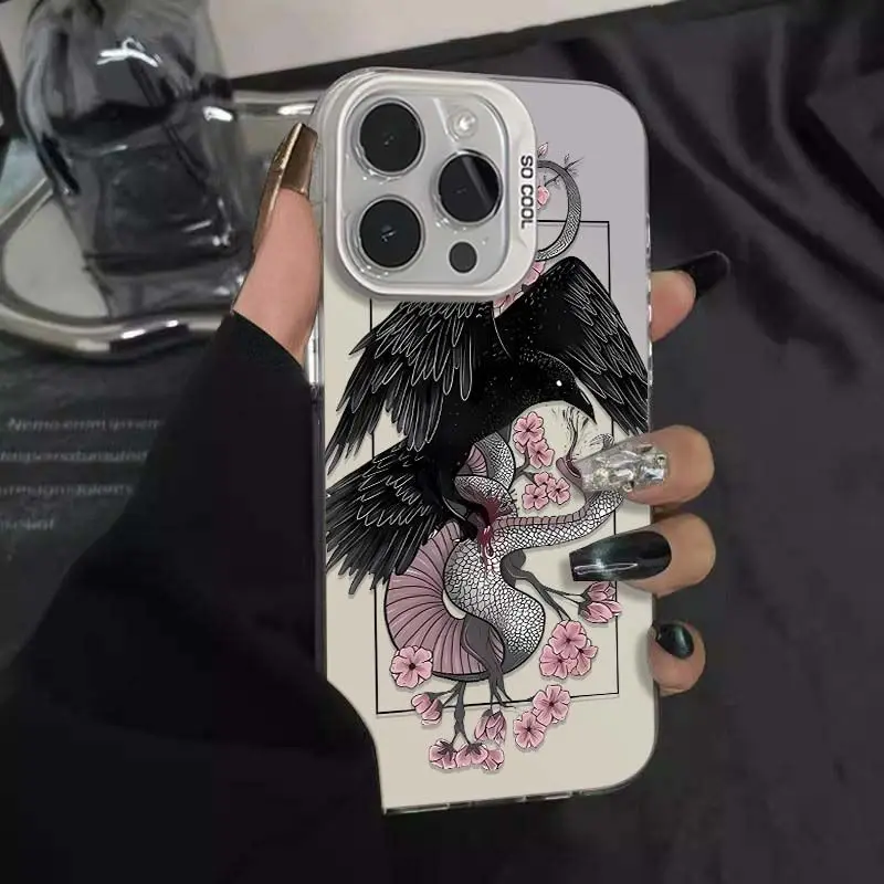 Чехлы для телефонов iphone 15 ProMax Чехол 11 12 13 16 Pro 7 8 Plus XSMax XR Mini SE2022 Противоударный