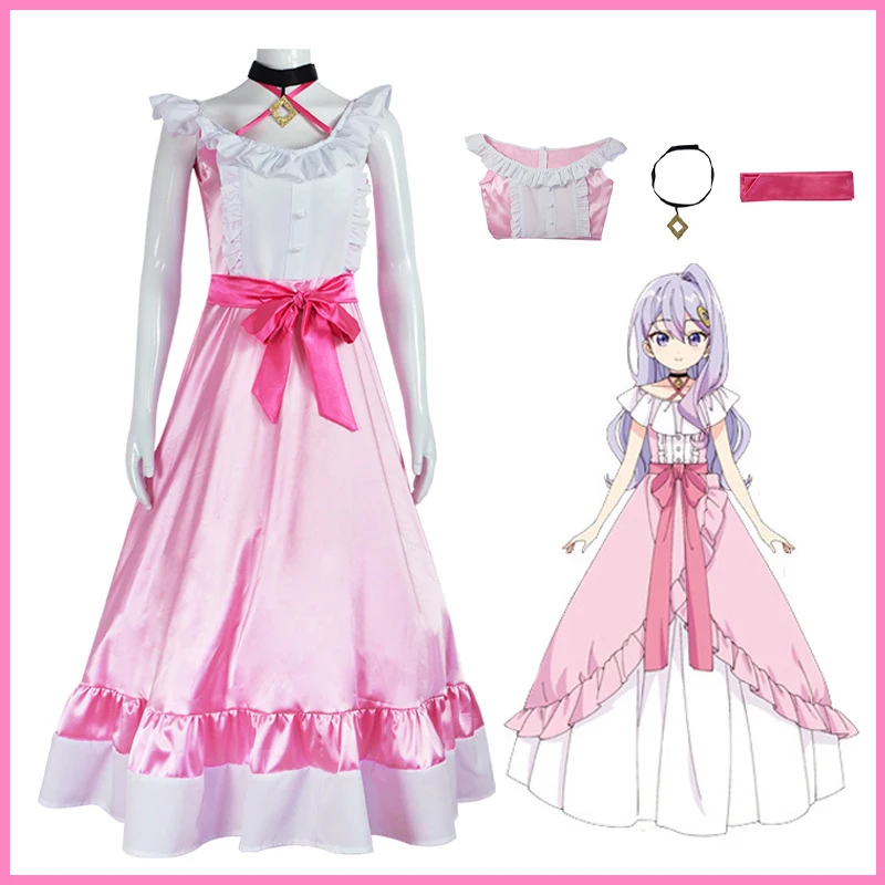 

Anime The Aristocrat's Otherworldly Adventure Therese Cosplay Costume Carnival Halloween ComiCon Uniform For Women