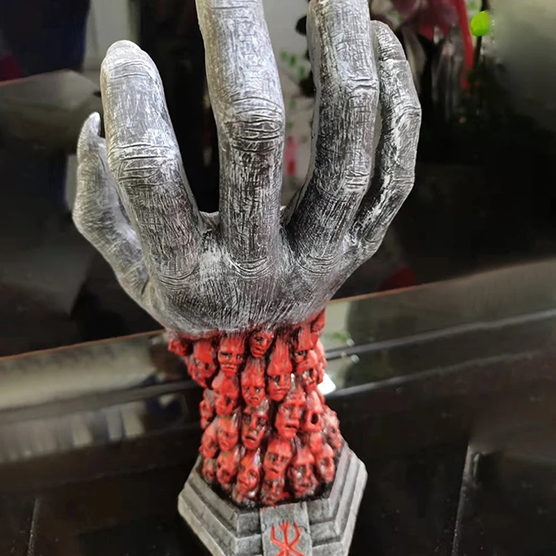 Декоративные фигурки из смолы: Sumashedd God Dark Harbinger Right Runa Devil Skull Berserker аксессуары для