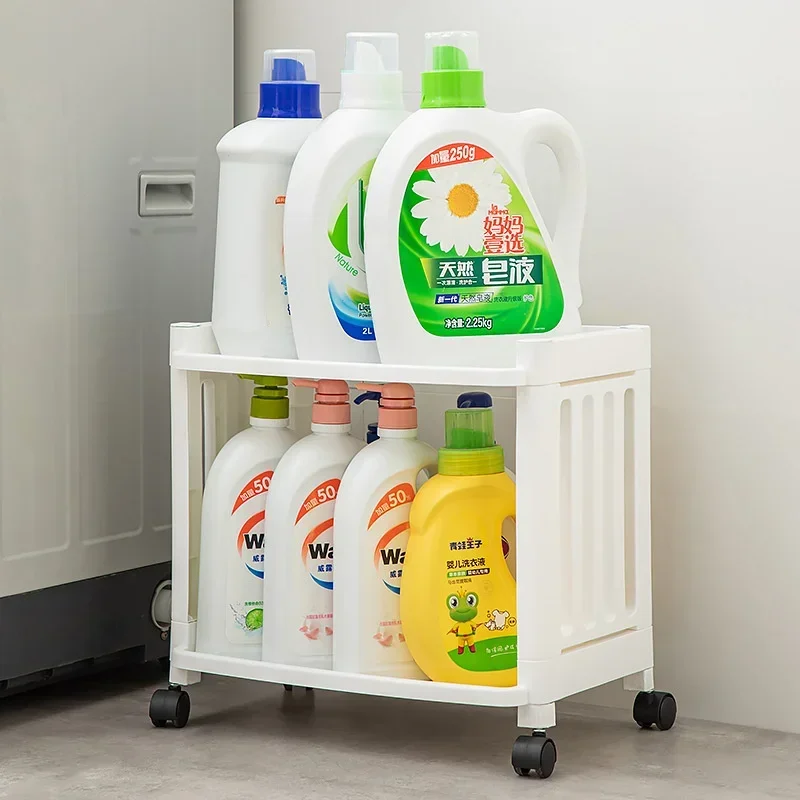 Скидка! Бытовые стеллажи для хранения многослойная пластиковая система ванной и