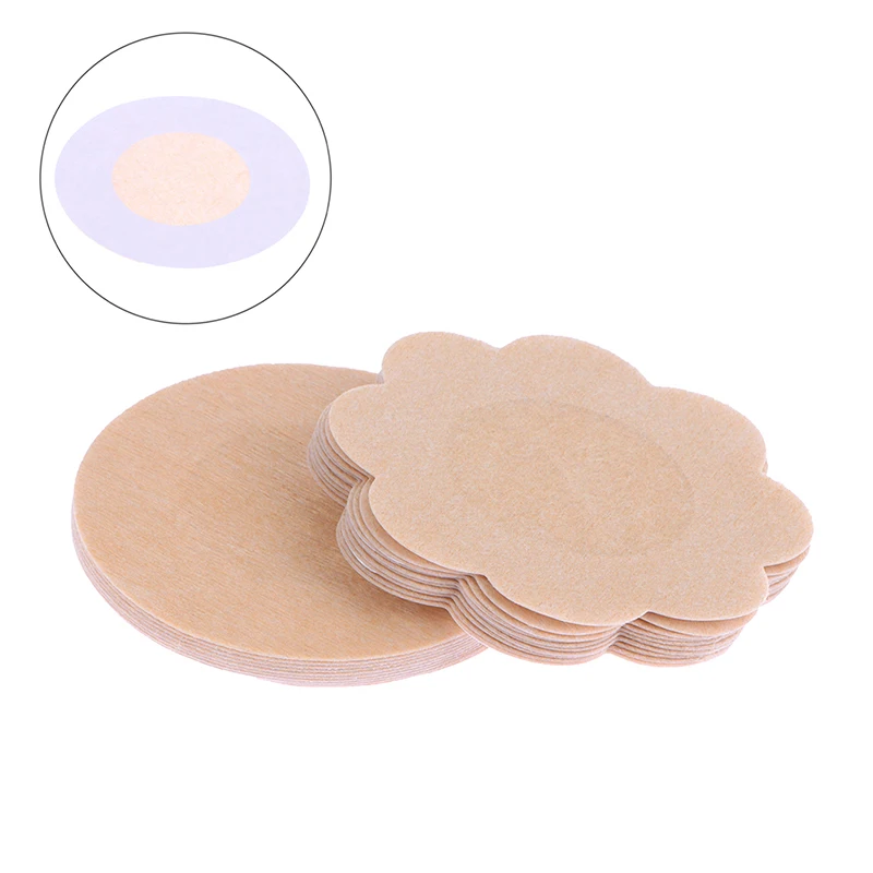 

Summer Disposable Man Nipple Covers Natural Invisible Adhesive Bra Stickers Chest Paste Sports Anti-glare Chest Cover Intimates