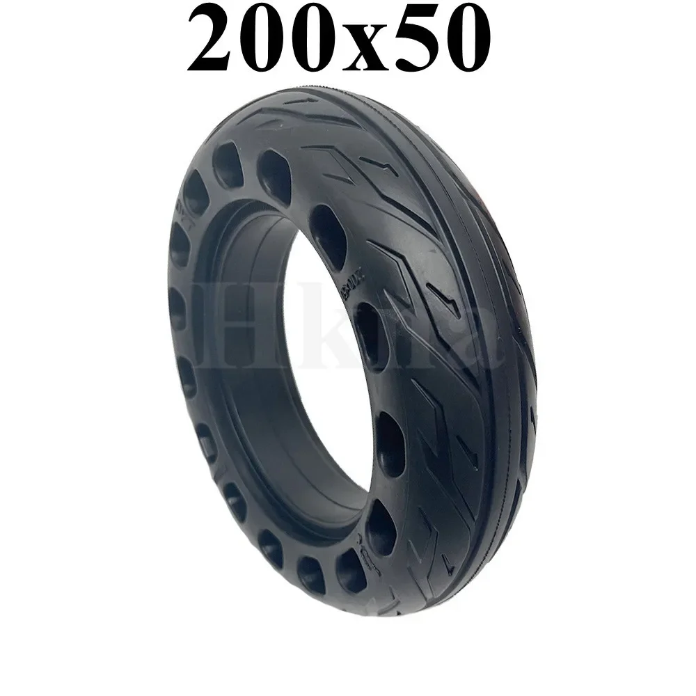 

200x50 Solid Rubber Tire 8x2 Inch tyre for Folding Electric Scooter E-Scooter Pocket Bike Razor E100 E150 E-200 Parts