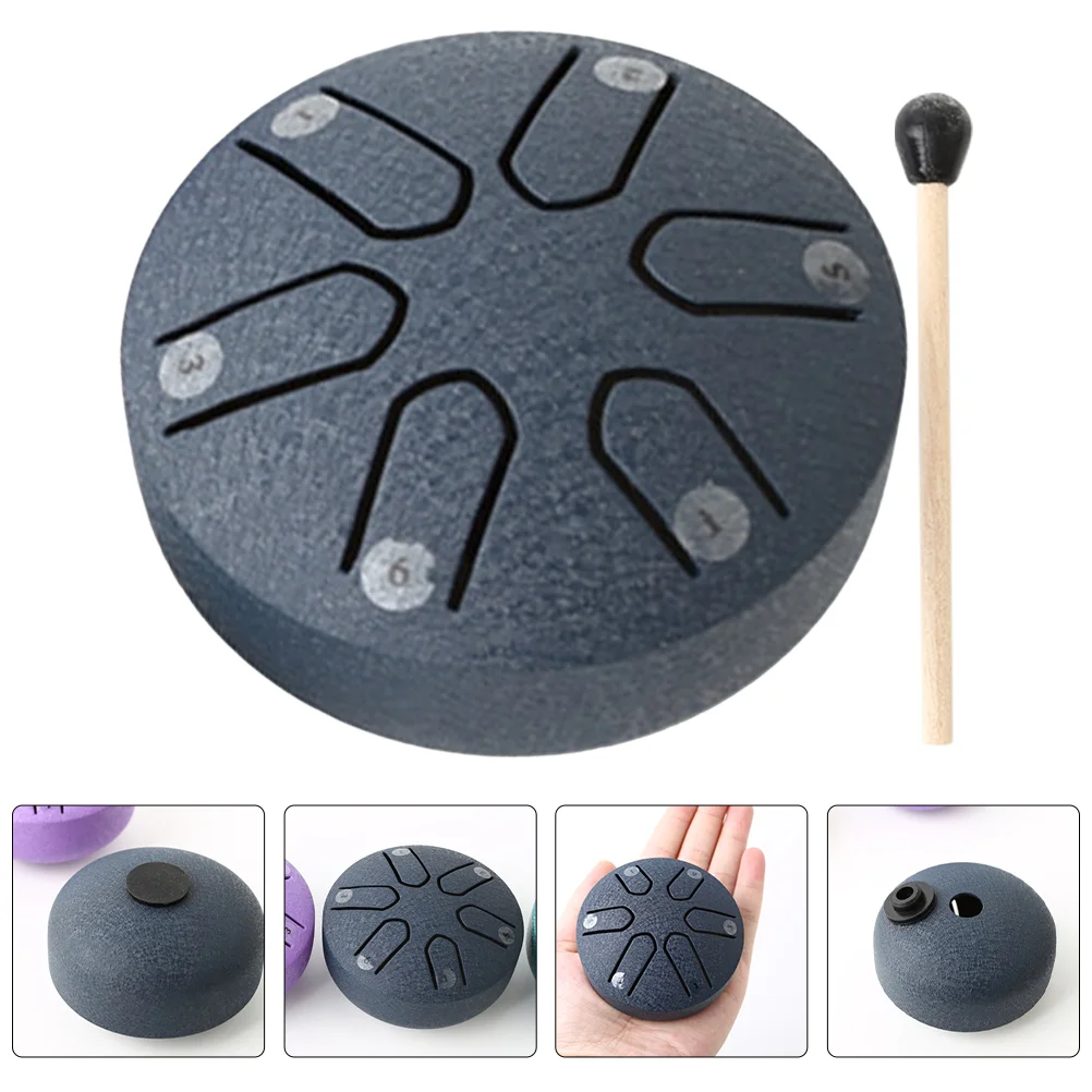 

1 Set Percussion Instrument Steel Tongue Drum Set Musical Instrument Chic Ethereal Drum