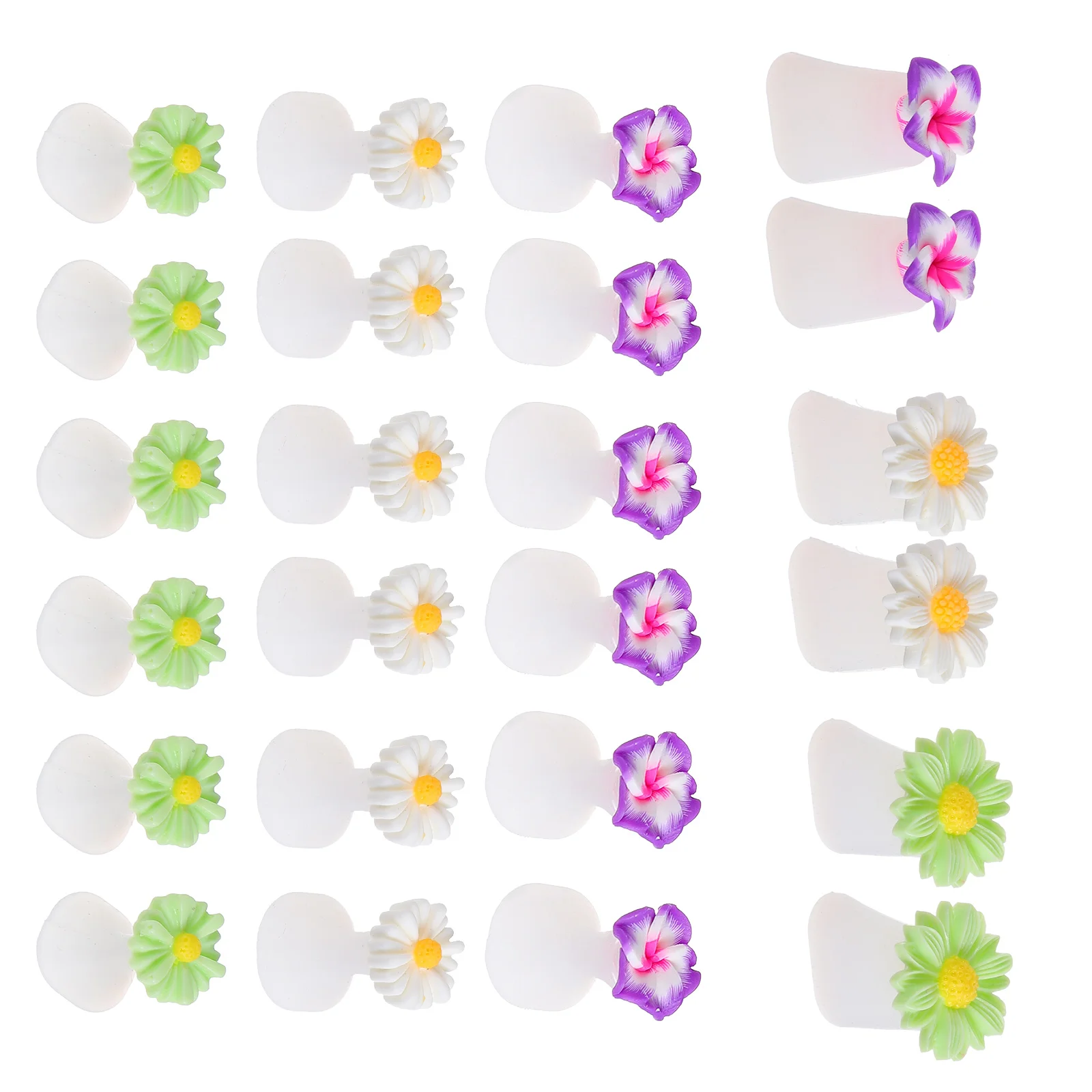 

Silicone Finger Divider Toe Separator Pedicure Foot Flower Spacer Tool Nail Feet Rhinestone Nails Protector