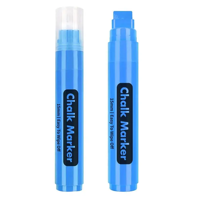 Chalkboard Marker With 15mm Wide Tips Liquid Chalkboard Markers Erasable Car Window Paint Markers Pen For