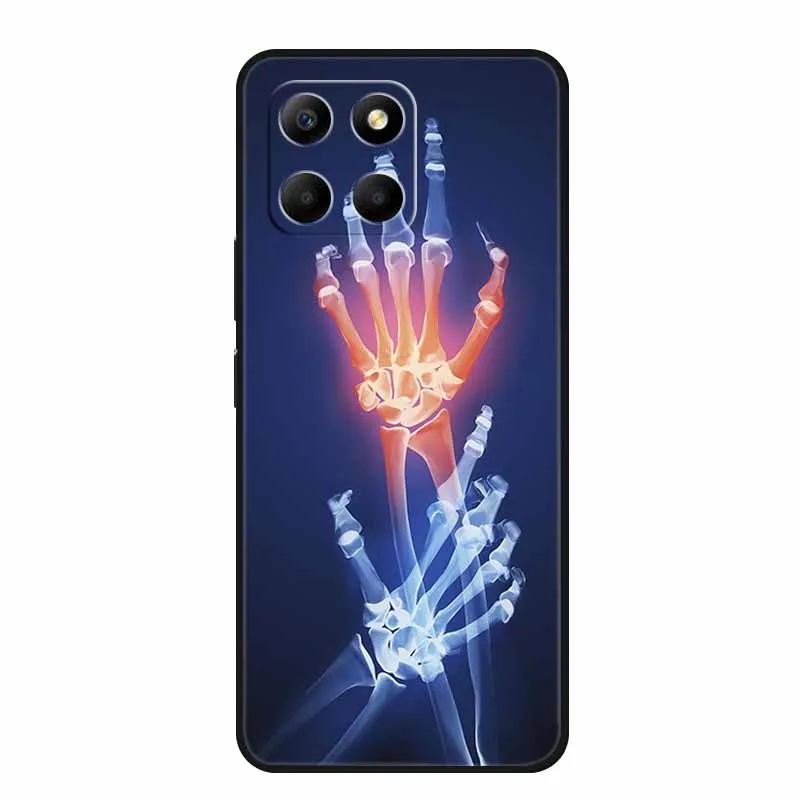 6 56 &quotдля Honor X5b Plus чехол для телефона модные фотографии черный силиконовый мягкий