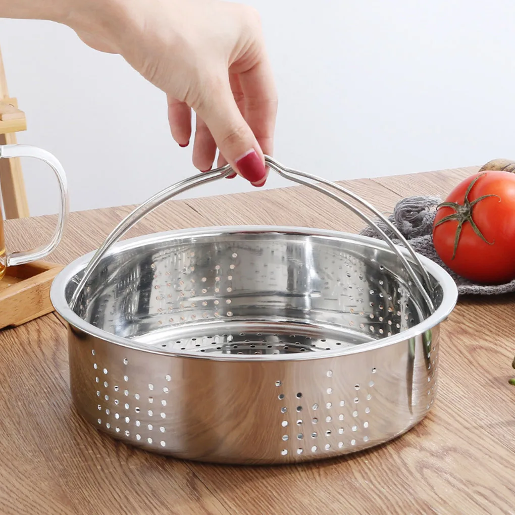 

Pressure Cooker Steamer Basket 304 Stainless Steel Egg Steaming Rack Kitchen Cooking Steamer Stand Home Cookware Supplies