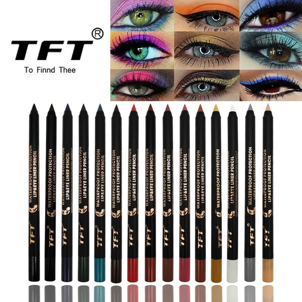 

1 Pcs Longlasting Waterproof Pigment Eye Shadow Liner Combination Colorful Eyeliner Eyeshadow Pencil Eyes Makeup Eye Cosmetics