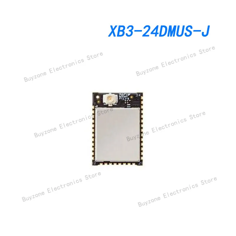 XB3-24DMUS-J Zigbee Modules - 802.15.4 XBee 3 - 2.4 GHz, DigiMesh, U.FL Antenna, SMT