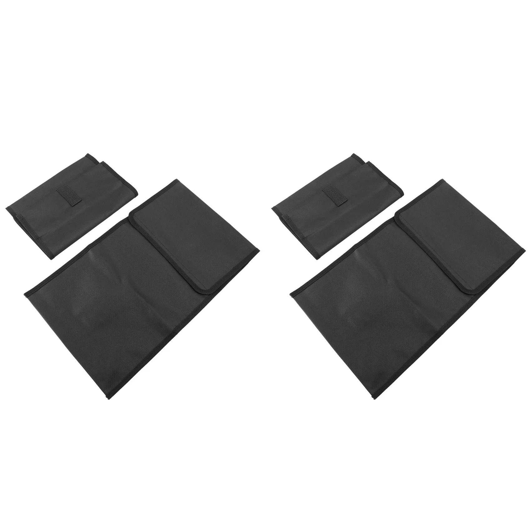 

4Pcs BBQ Tool Storage Bags Barbecue Hardware Tool Holder Pouch Barbecue Tool Holder Bags For Camping Backyard Barbecue