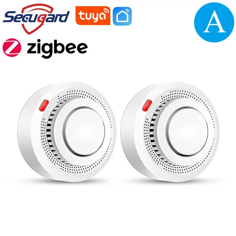 

SECUGARD Датчик дыма Tuya Zigbee