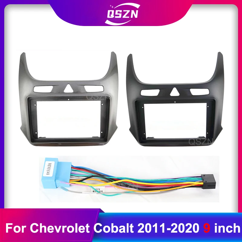 

9 Inch Car radio Frame Fascia For Chevrolet Cobalt 2011-2020 DVD Panel Dashboard Mount Kit Installation 2 Din Trim Player