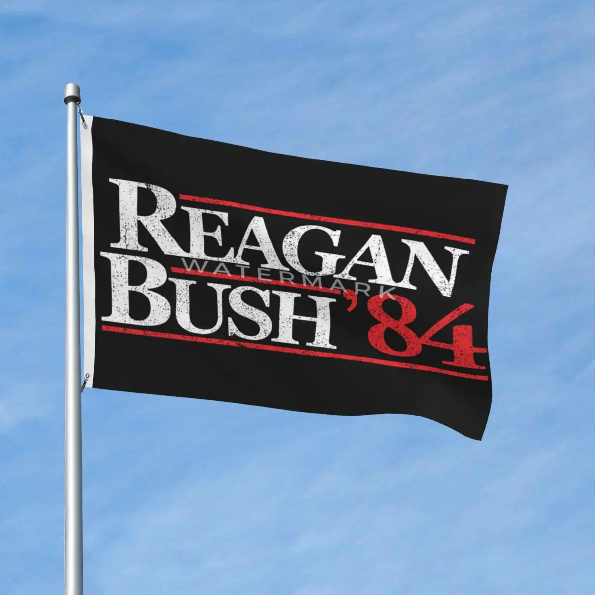 

Винтажная модель Рейган Буш 1984, современная, легко повесить, не выцветает