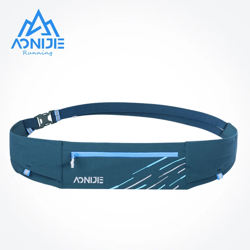 Aonijie W8105 Lightweight Comfortable Running Waist Bag Belt Hydration Fanny Pack Sports Pockets for Jogging Fitness Gym Hiking