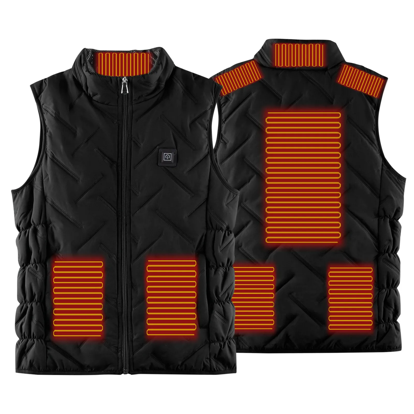 

Temperature Three Gear Vest Control Control Charging And 9-Zone Men USB Vest Women Heating Men's Coats & winter jacket men