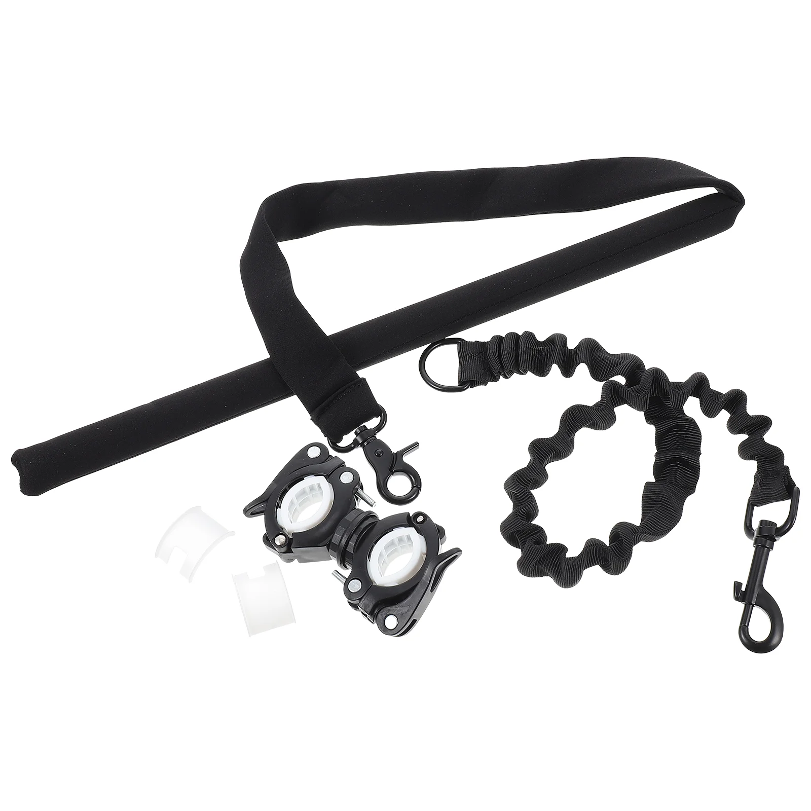 1 Set of Dog Walking Leash Dog Traction Rope Training Leash for Bike (Black)