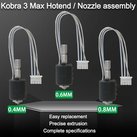 Насадки для Hotend Kobra 3 Max  NoEnName_Null 0,4 0,6 0,8