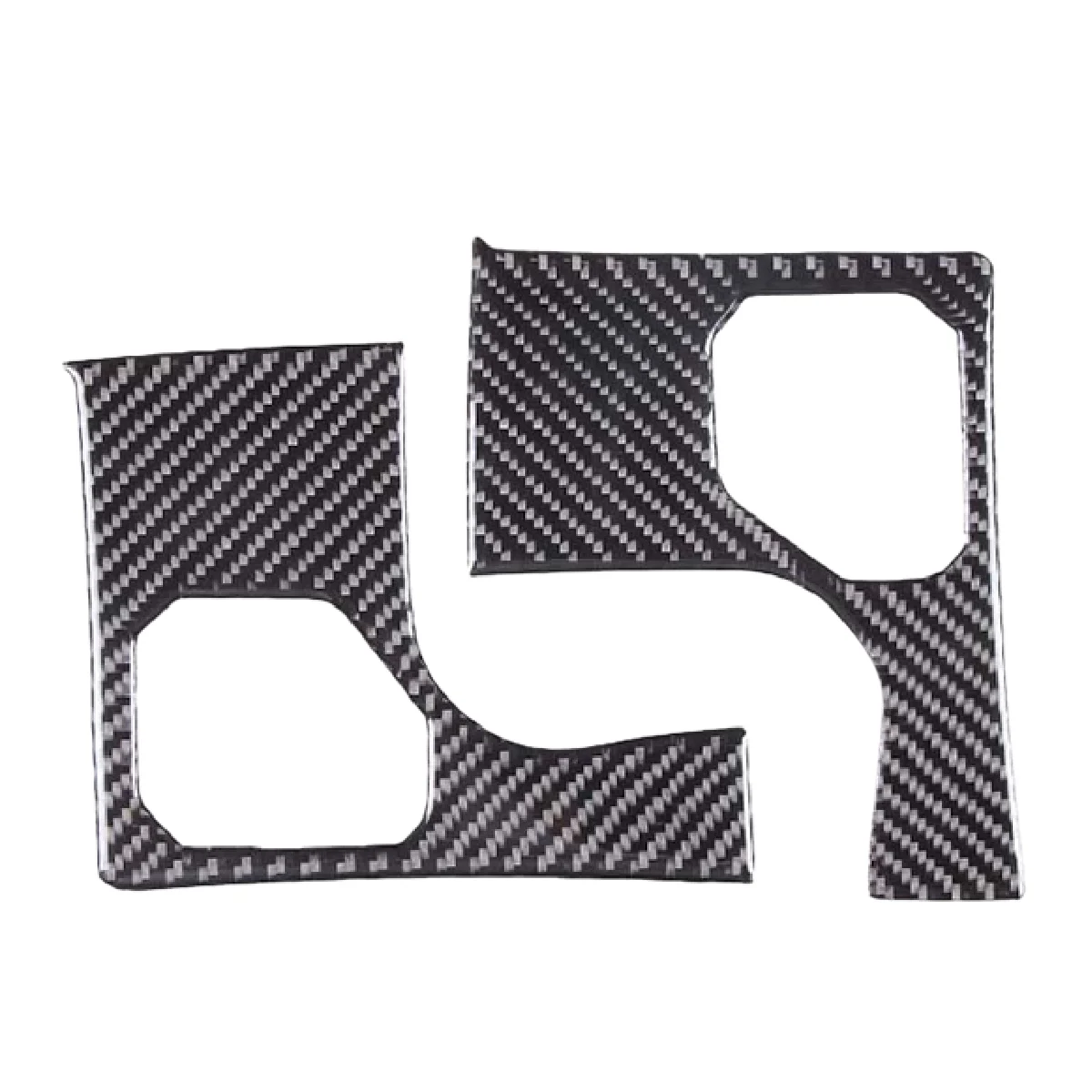

For2022-2023 Instrument Panel Air Outlet Sticker Real Carbon Fiber Soft