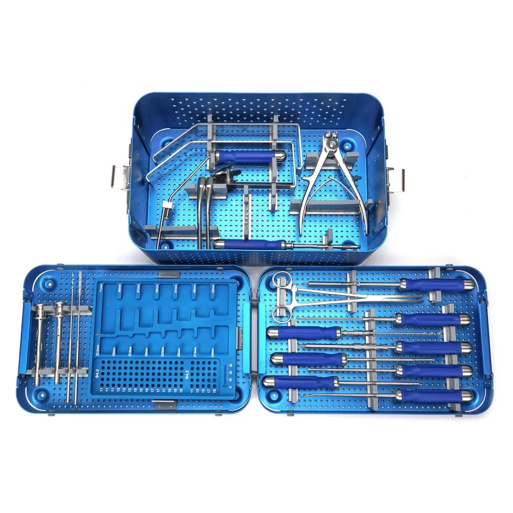 

High Quality Orthopedic Surgical Instruments Anterior Cervical Plate System Instrument Set for Spine Surgery