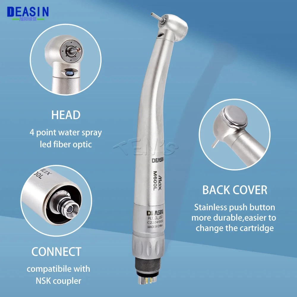 Den tal De Max M600L Высокоскоростной наконечник Ротор Совместимая муфта Воздушная