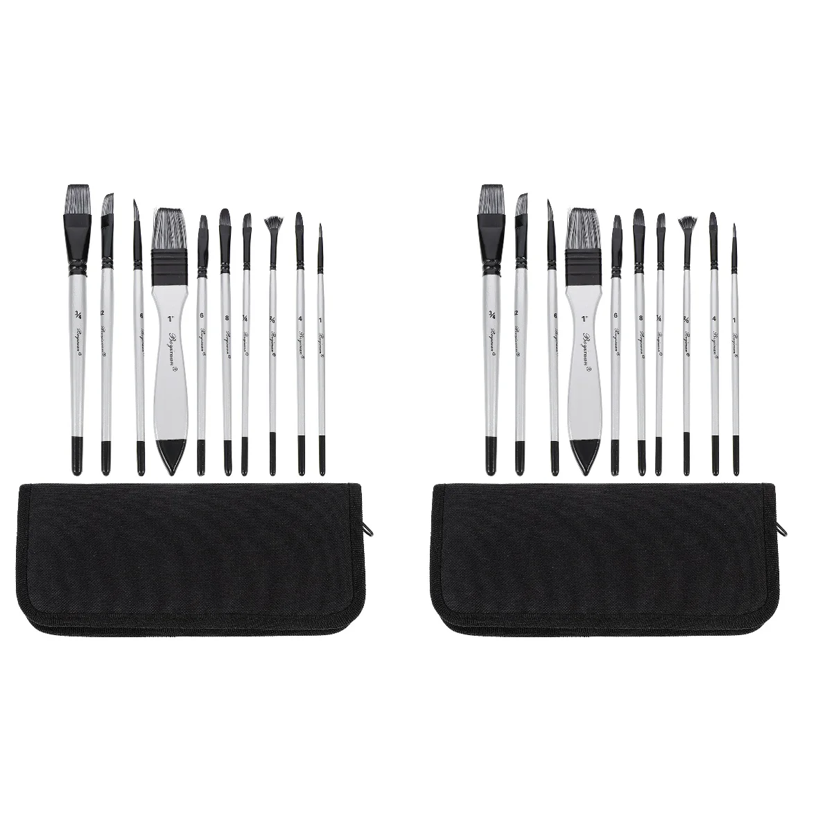 

2 набора, портативные кисти для рисования акварелью