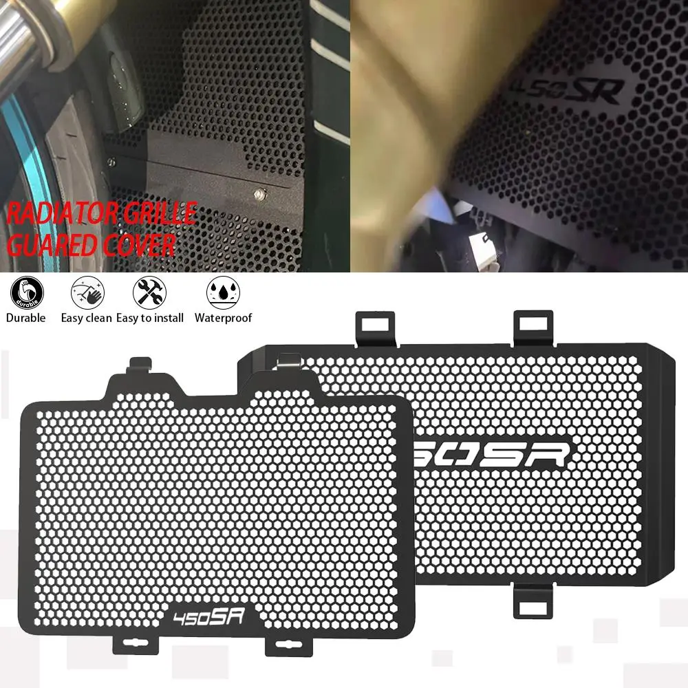 

2023 2024 450NK Motorcycle Accessories Radiator Grille Cylinder Engine Guard Cover For CFMOTO CF MOTO 450SR 450 SR/SS 450SS 2022