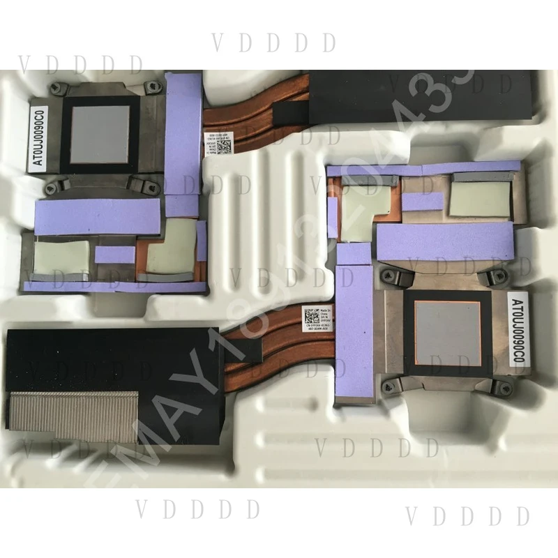 Фото Термопрокладка для охлаждения графического процессора (GPU) DELL ALIENWARE 17 RANGER M17X R5 R6 P18E, номера 0N3P1N, 0YP26V №3