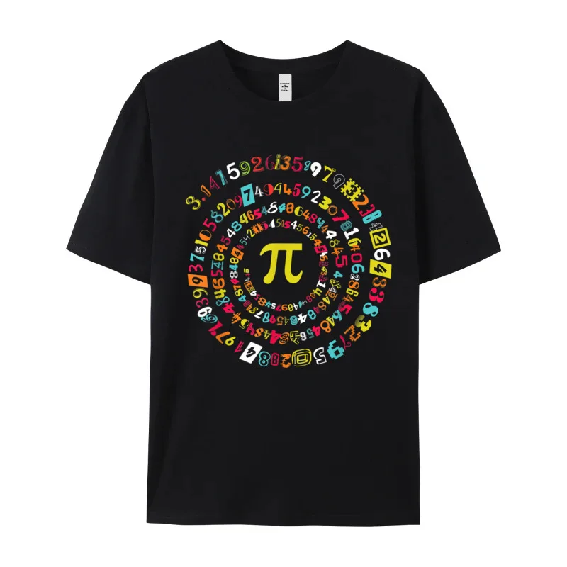 Funny Pi Day Shirt Spira T-shirts Classic Short Sleeve Letter Premium Cotton Crewneck Men's Tops &amp Tees T Lovers