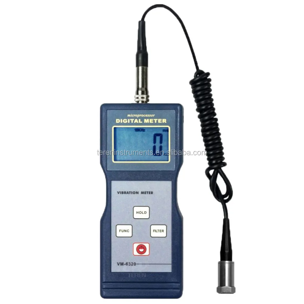 

VM-6320 RS232 output vibration meter low cost vibration machine tester