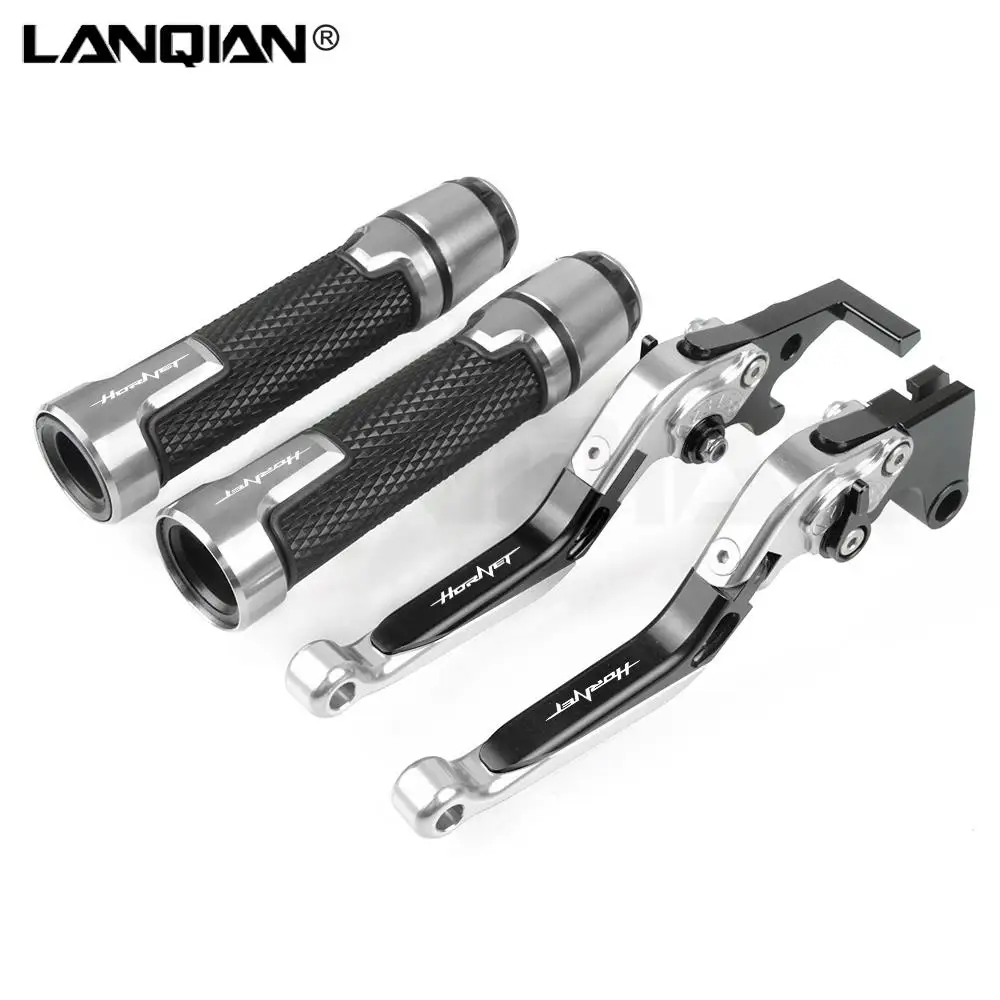 For Honda HORNET Motorcycle Brake Clutch Levers Handlebar Hand Grips ends CB599 CB600F 98-13 CB919 CB900F Hornet 01-08 | Автомобили и