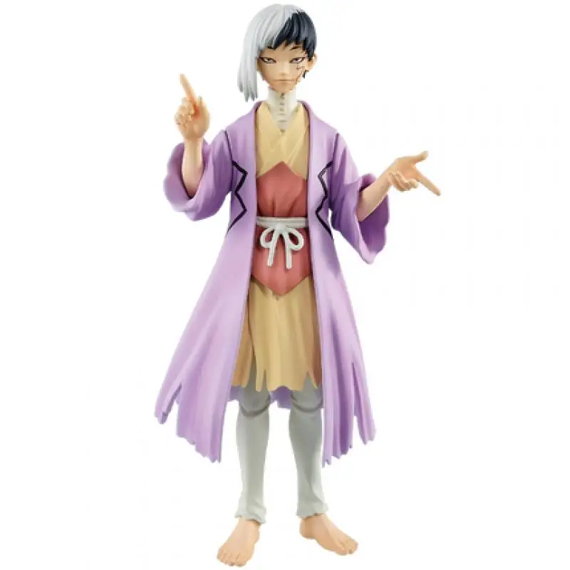 

Фигурка аниме Bandai Dr.stone, фигурка асагири Gen Figur, оригинальная модель ручной работы из ПВХ, украшения, игрушки, подарки для детей