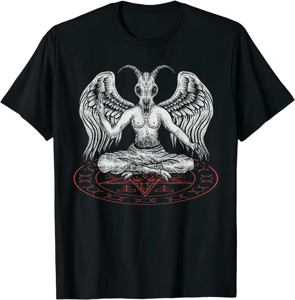 

Baphomet Pentagram Nu Goth Occult Witchcraft Witch Satanism T-Shirt