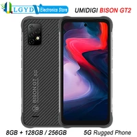 UMIDIGI BISON GT2 Network Global Version Rugged Phone 8GB RAM 128GB 256GB ROM 6 5 Android Dimensity 900 6nm Octa Core