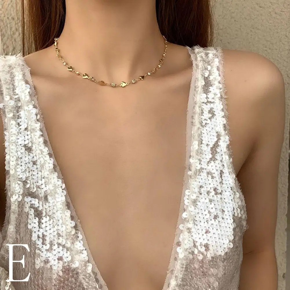 Характерное ожерелье из витражного стекла для женщин изысканное золотистое