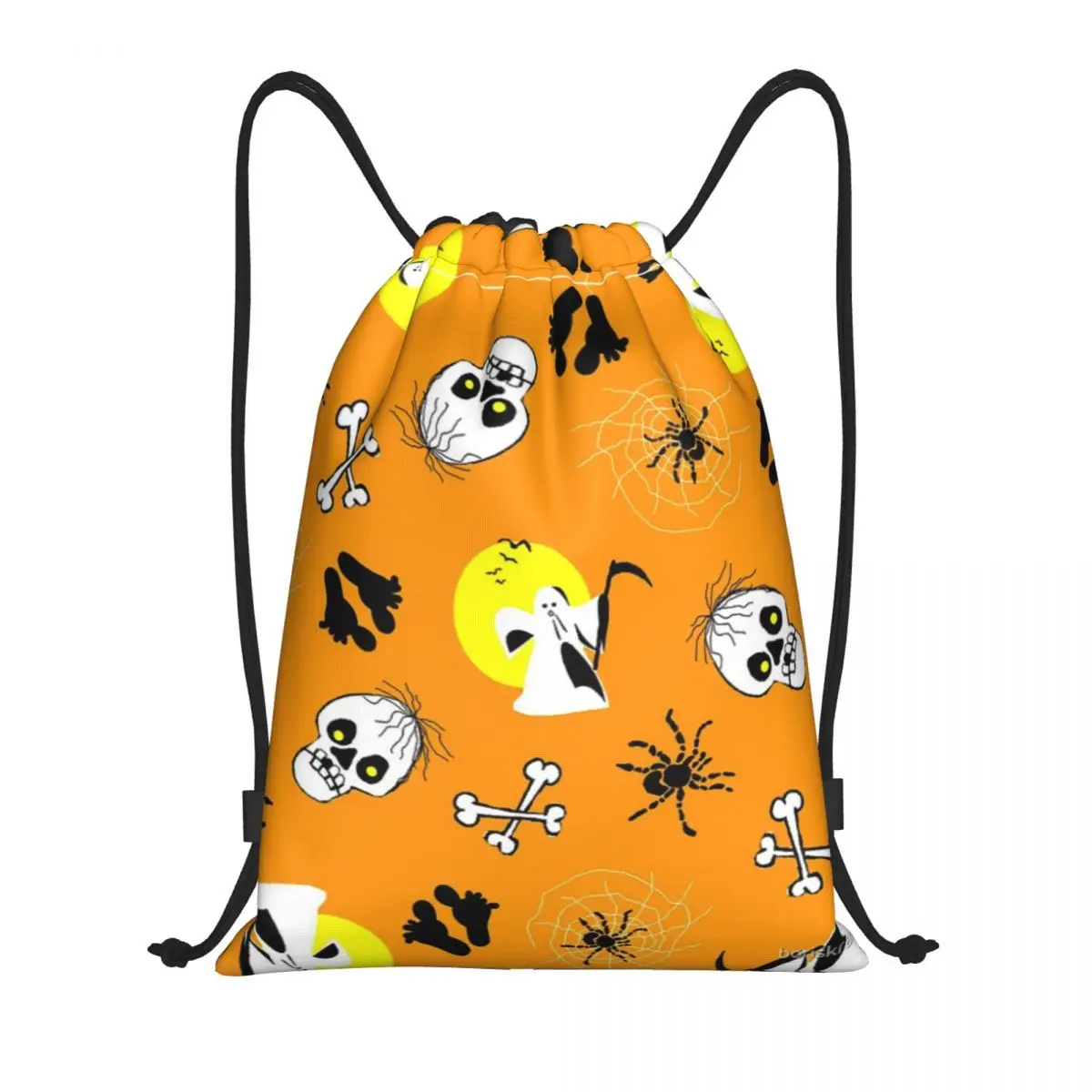 Сумки на шнурке с черепом на Хэллоуин (10), сумка для спортзала ...