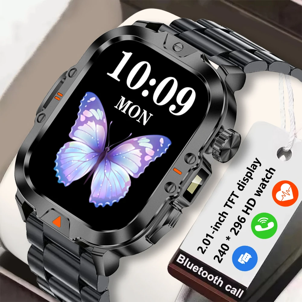 GEJIAN мужские спортивные часы с подключением Bluetooth 5 4 умные со светодиодной