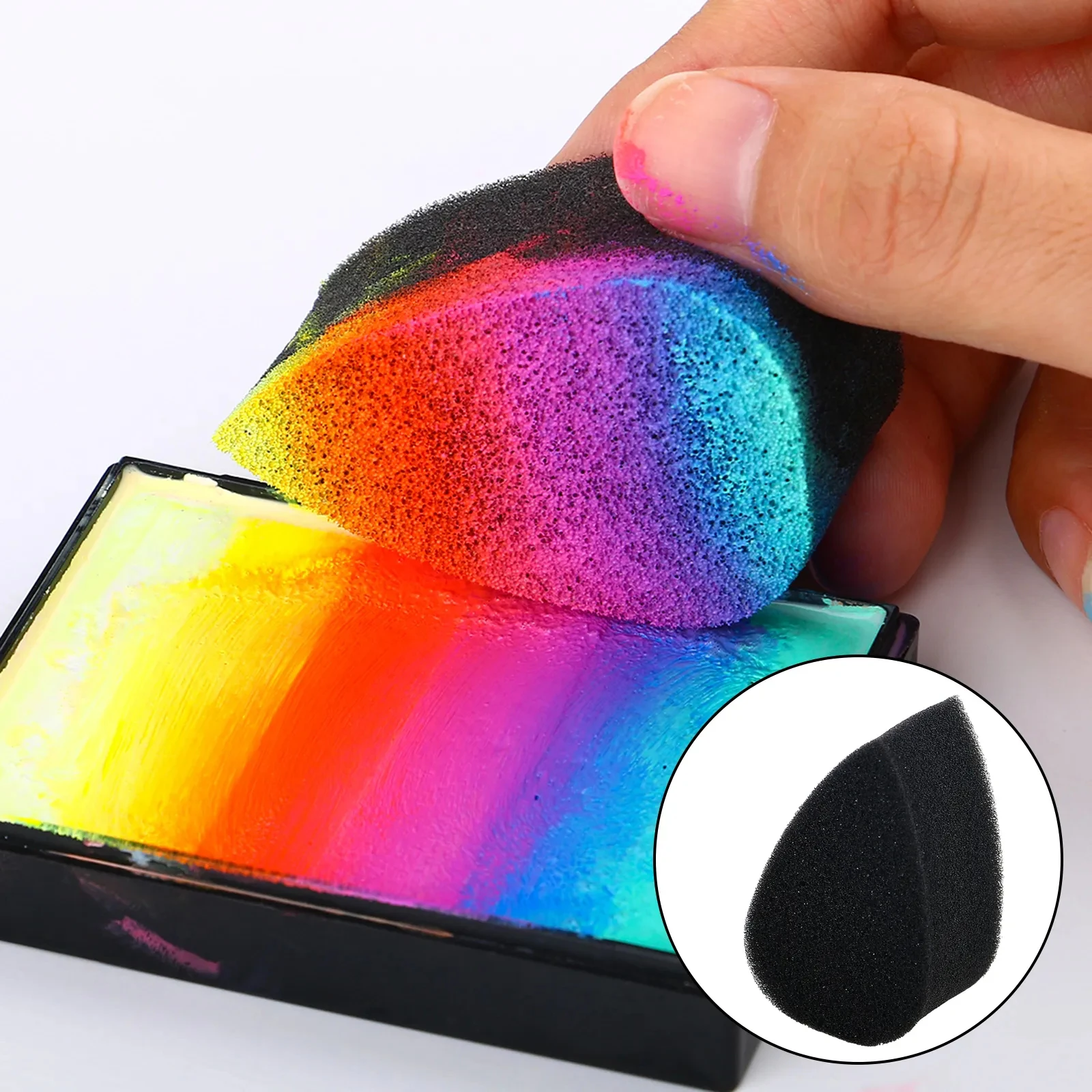 20x губки для рисования на теле самодельные лице упаковка лепестков бабочек