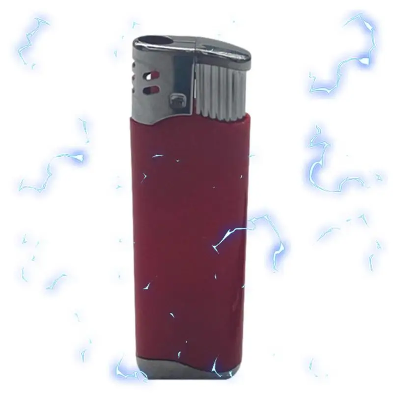 

Зажигалка для розыгрышей с электрошоком, зажигалки на День дурака, новинка, игрушка, встряхните руки, пугающая игрушка для снятия стресса