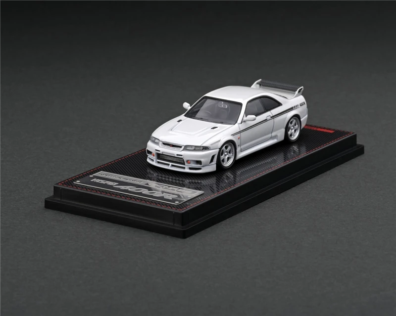 

(Pre-Order) IG 1:64 Nismo R33 GT-R 400R Pearl White Model Car