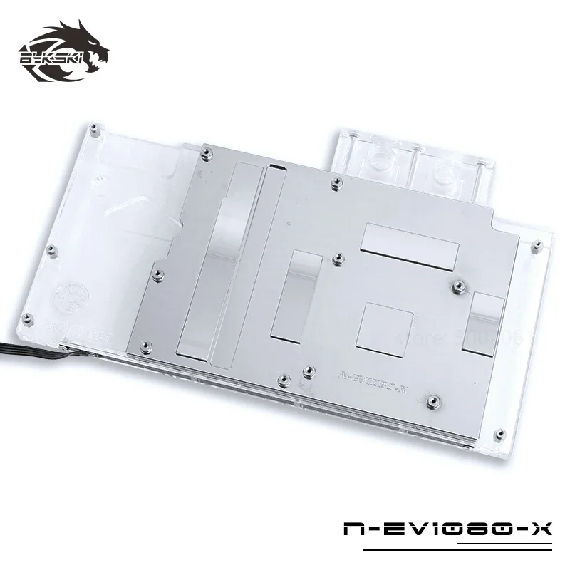 Водяной блок Bykski для EVGA GTX1080/1070 FTW/GTX1070 Ti FTW Ultra GAMING/полная крышка медный радиатора