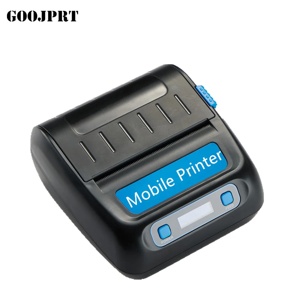 Фото Принтер для термопечати этикеток GOOJPRT PT-805 80 мм, портативный термопринтер Bluetooth, цветной, с мобильным интерфейсом, цены №3