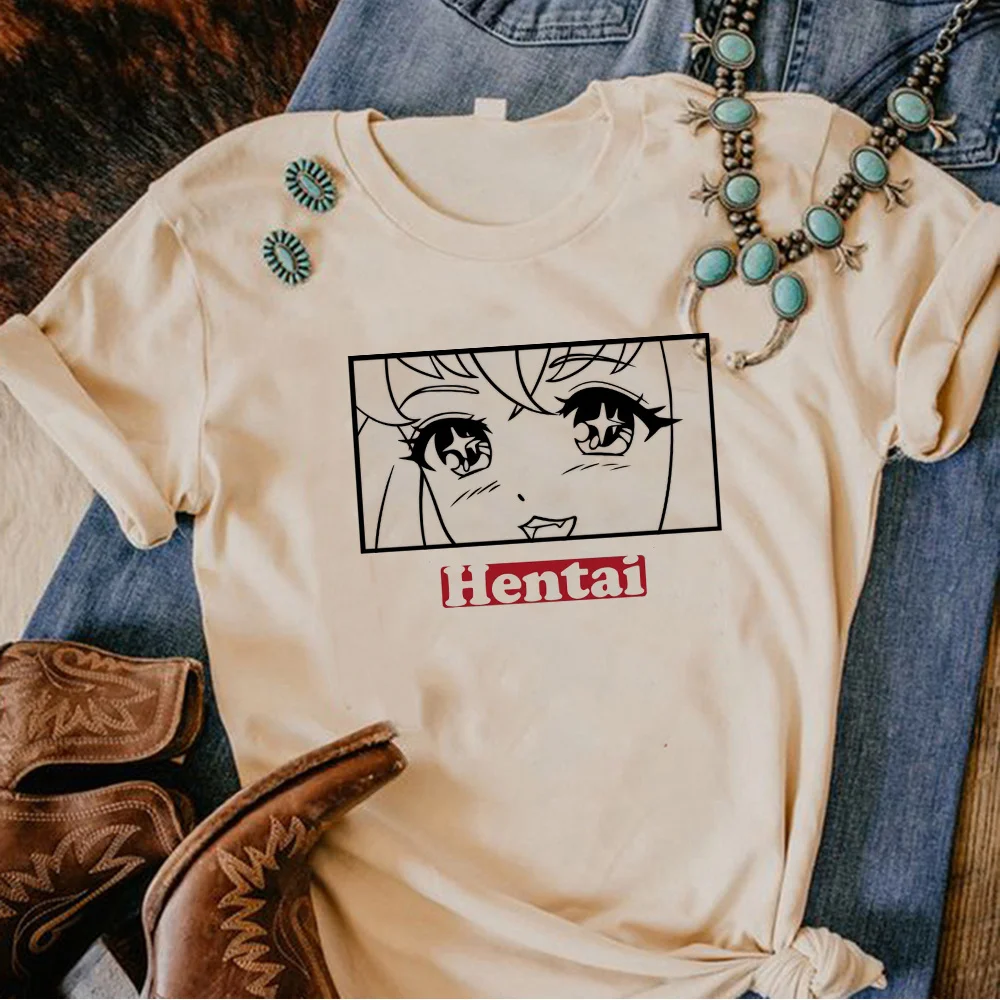 

Женские футболки Senpai с рисунком манги, летняя женская дизайнерская одежда в стиле Харадзюку