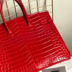 2022 fashion women bags genuine leather handbags luxury designer lady purses top brand crocodile pattern crossbody shoulder bags free global shipping