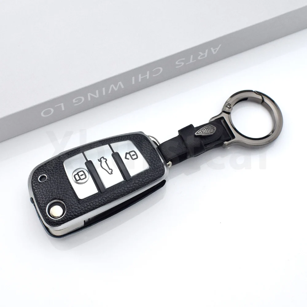 

3-кнопочный кожаный чехол из ТПУ для Audi Q3 Q5 Q7 Q8 TT S3 S4 S6 RS A1 A3 8P 8L A4 A5 B6 B7 A6 A7 C5 C6 4F, чехол для ключей от автомобиля, брелок